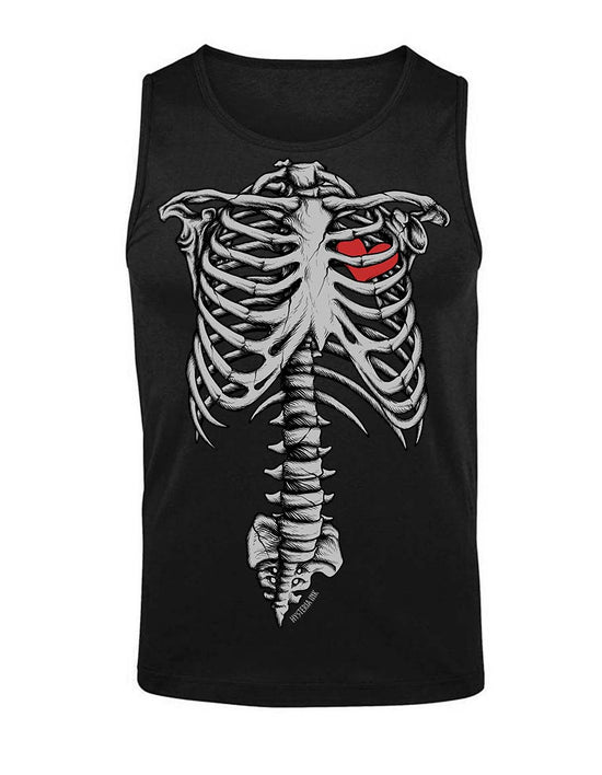 Debardeur homme Justin Hysteria Ink  Skeleton Ink