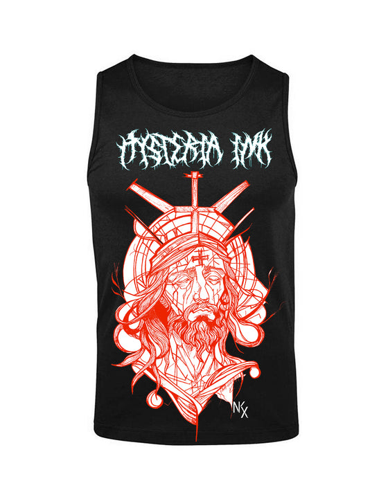 Debardeur homme Hysteria Ink X Natasha Kikx Christ 2