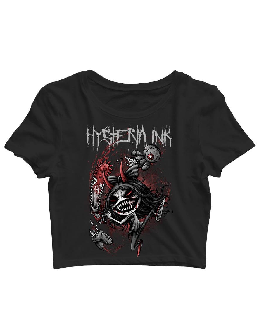 Crop Top Hysteria Ink Miss Ink Diablo Ink