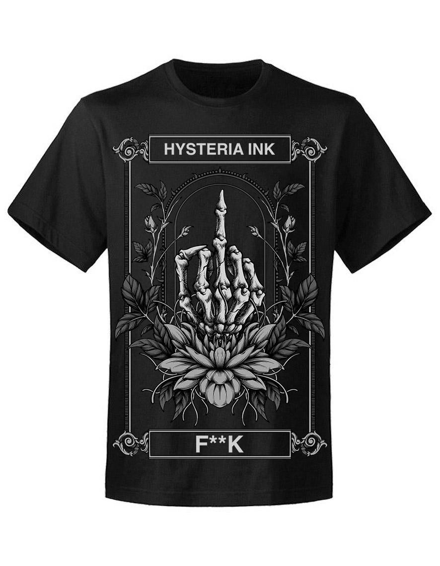 T-shirt unisexe Hysteria Ink F**k Sign Ink