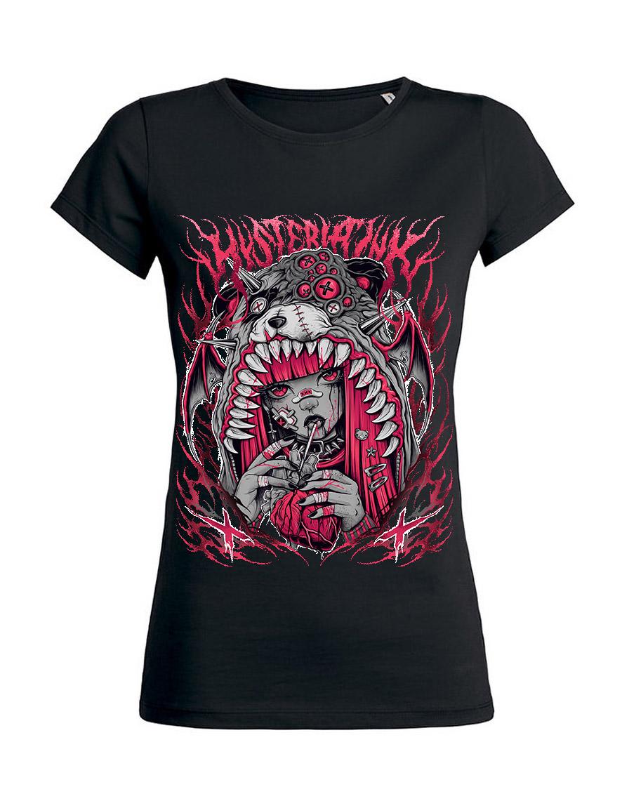 T-shirt femme Hysteria Ink Heartrend Asylum Ink