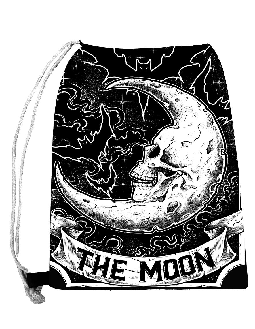 Tote Bag Moon Attic Moon And Bats Attic