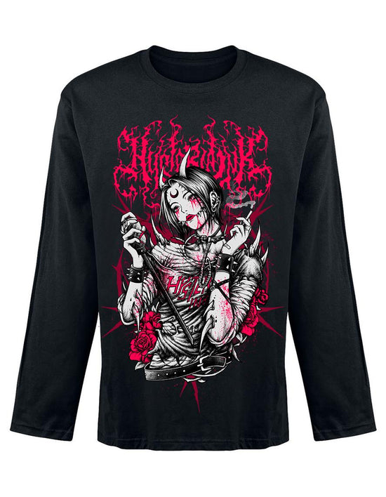 T-shirt manches longues Hysteria Ink Manga Punk