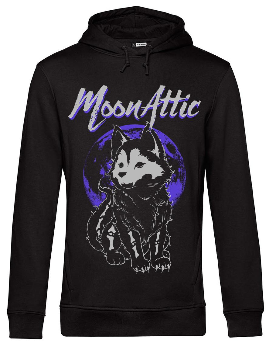 Sweat unisexe Sider Moon Attic Skelly Wolf Attic