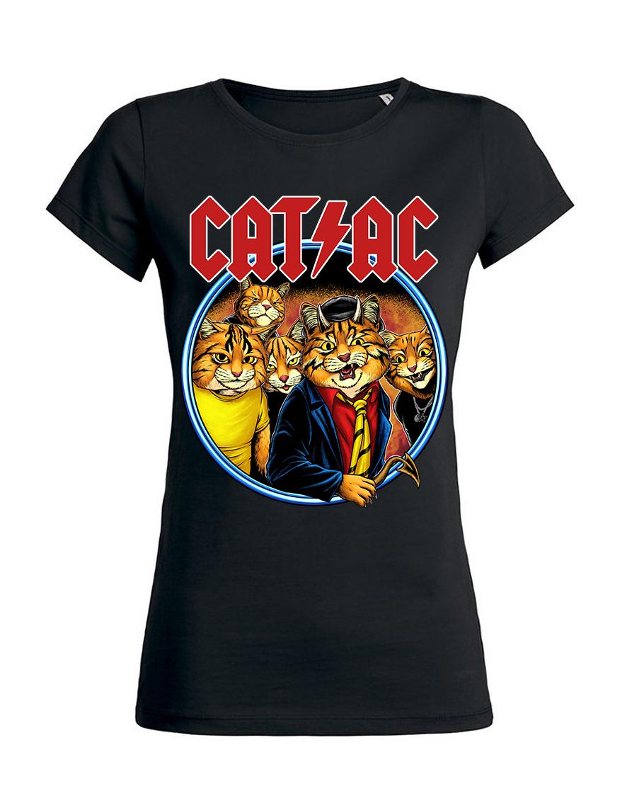 T-shirt femme Hysteria Ink Cat-AC
