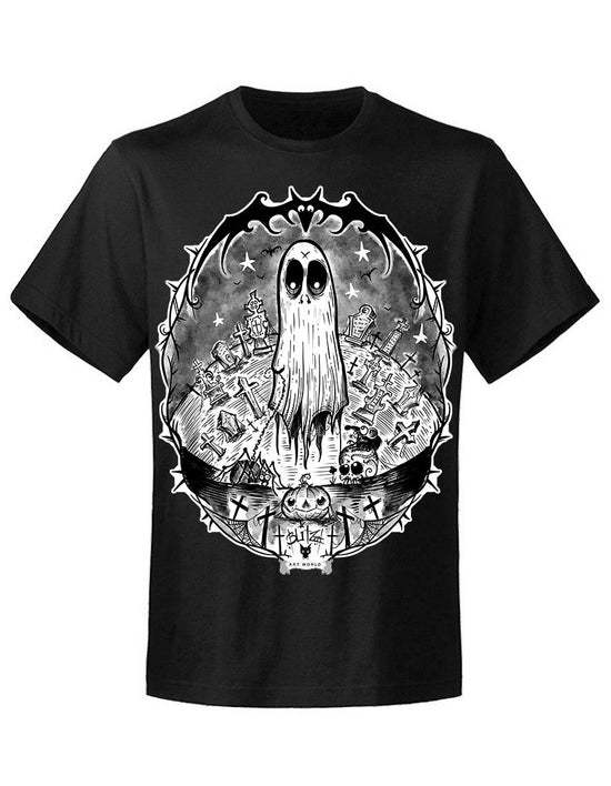 T-shirt unisexe Hysteria Ink Blitz'Art Fantome