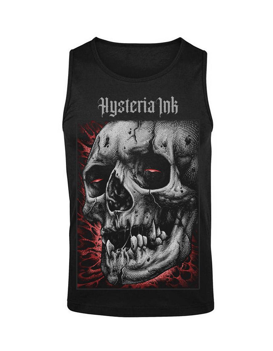 Debardeur homme Hysteria Ink Skull Head Ink