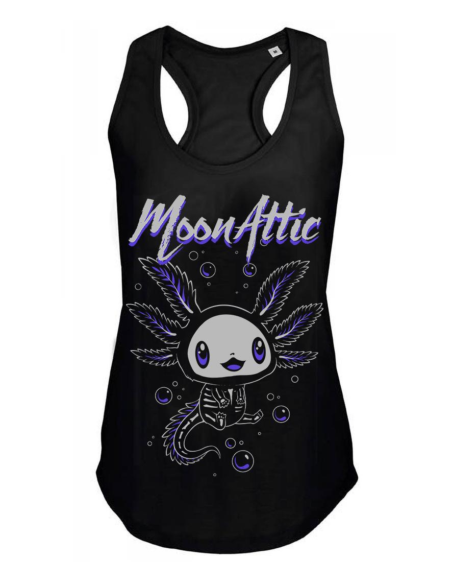 Debardeur femme Moon Attic Skelly Axolotl Attic