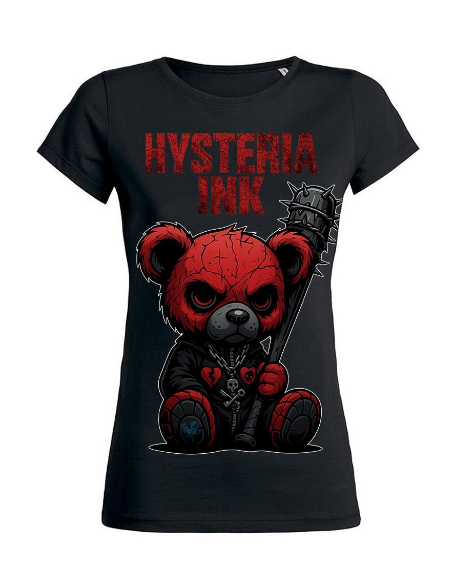 T-shirt femme Hysteria Ink Walking Bear