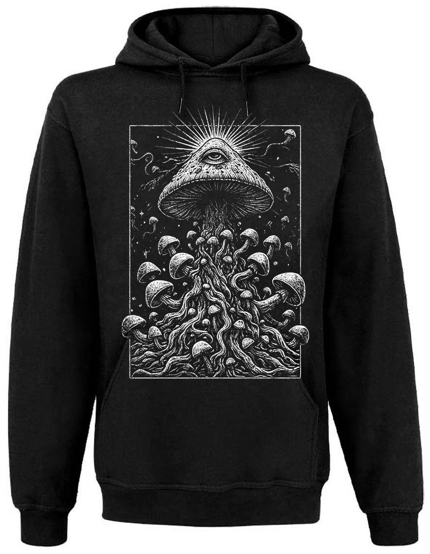 Sweat Unisexe Poches Kangourou Hysteria Ink Magic Mush