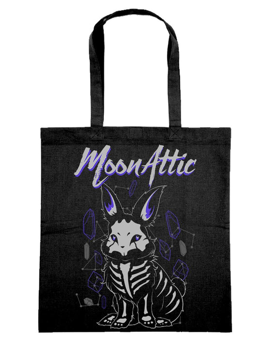 tote bag Moon Attic Skelly Rabbit Attic