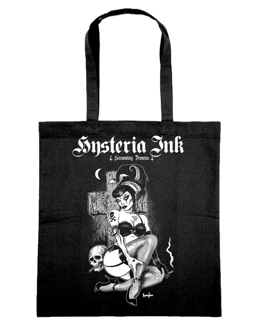Tote bag Hysteria Ink Moonlit Corpse