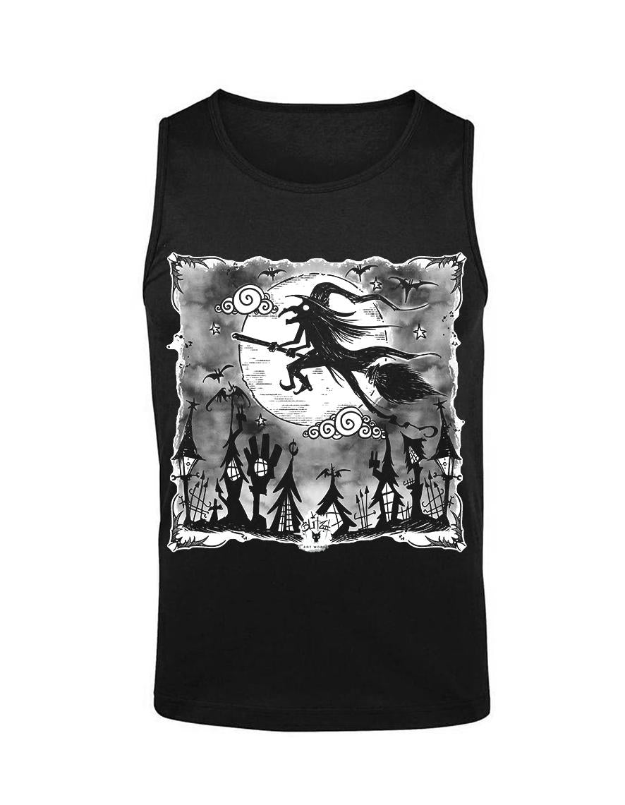 Debardeur homme Hysteria Ink Blitz'Art Sorcière