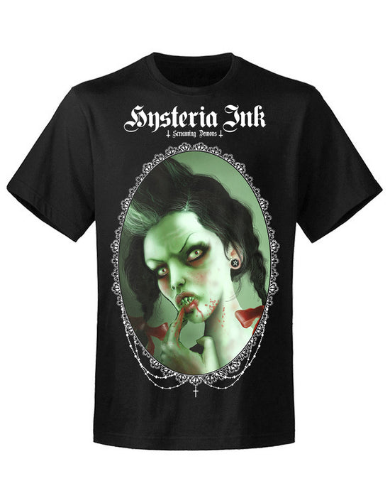 T-shirt unisexe Hysteria Ink  X Screaming Demons Elsa Ink