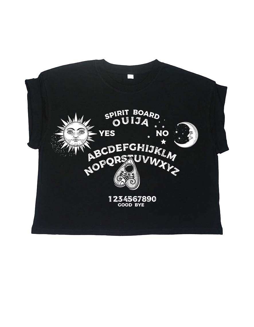 Crop Top Hysteria Ink  Ouija Spirit Board