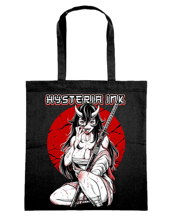 tote bag Hysteria Ink Manga horns Ink