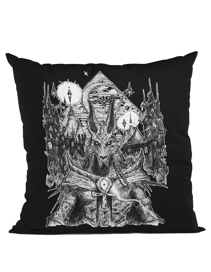 Housse de coussin Hysteria Ink Blitz'Art Anubis