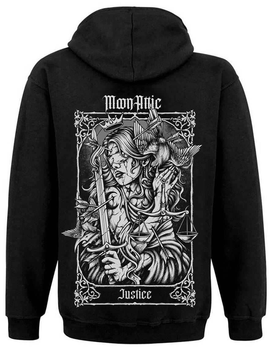 sweat zip unisexe Moon Attic Justice