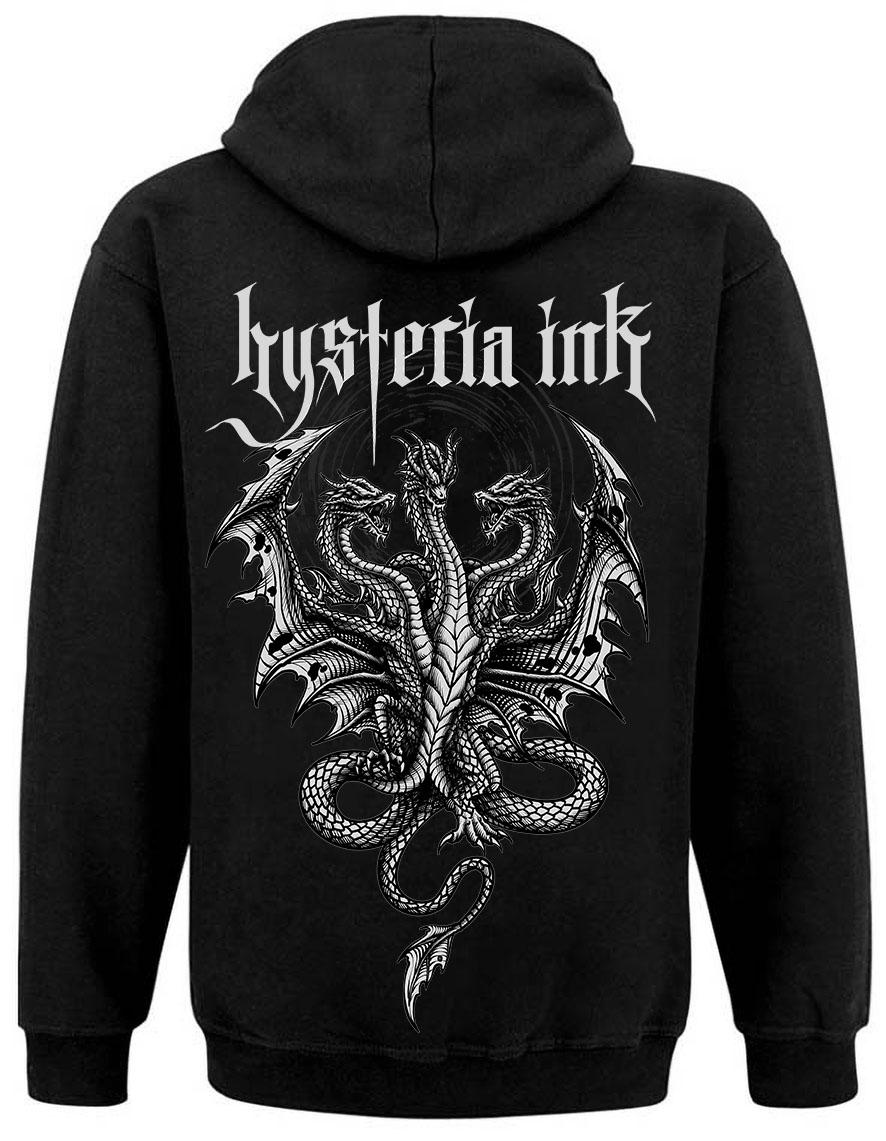 Sweat zip unisexe Hysteria Ink Wyvern ink