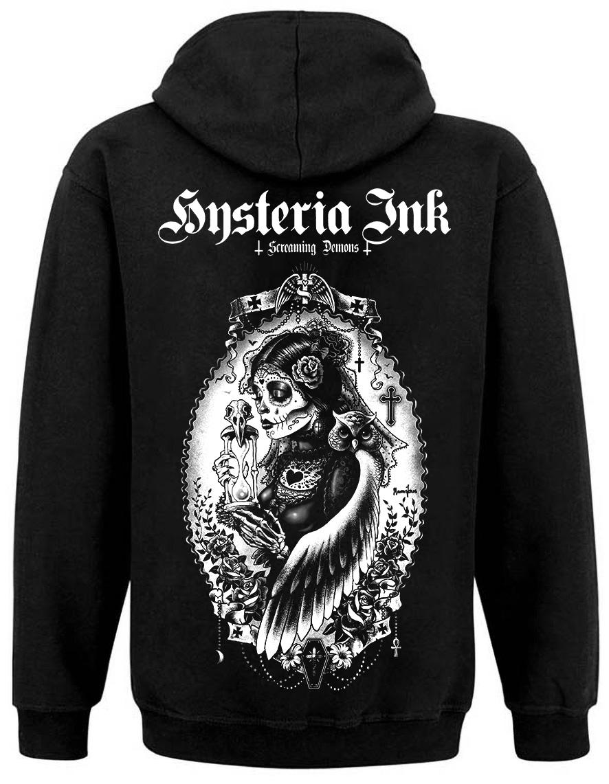 Sweat Zip Unisexe Hysteria Ink Dark Seductress