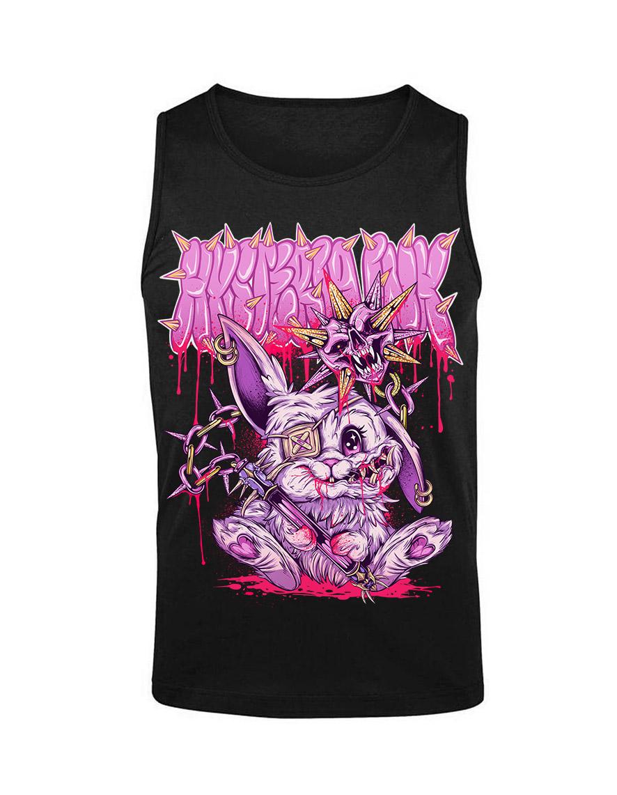Debardeur homme Hysteria Ink Rabbit 666