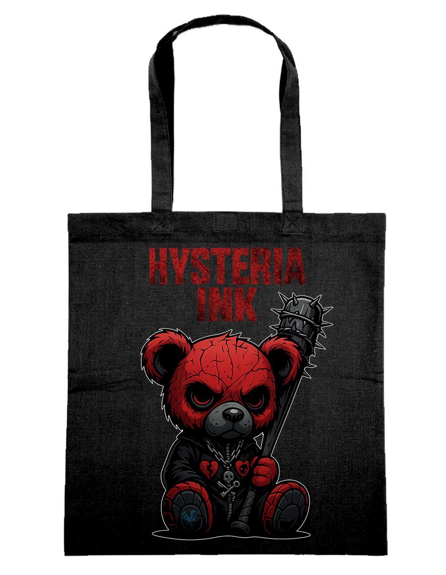 Tote bag Hysteria Ink Walking Bear