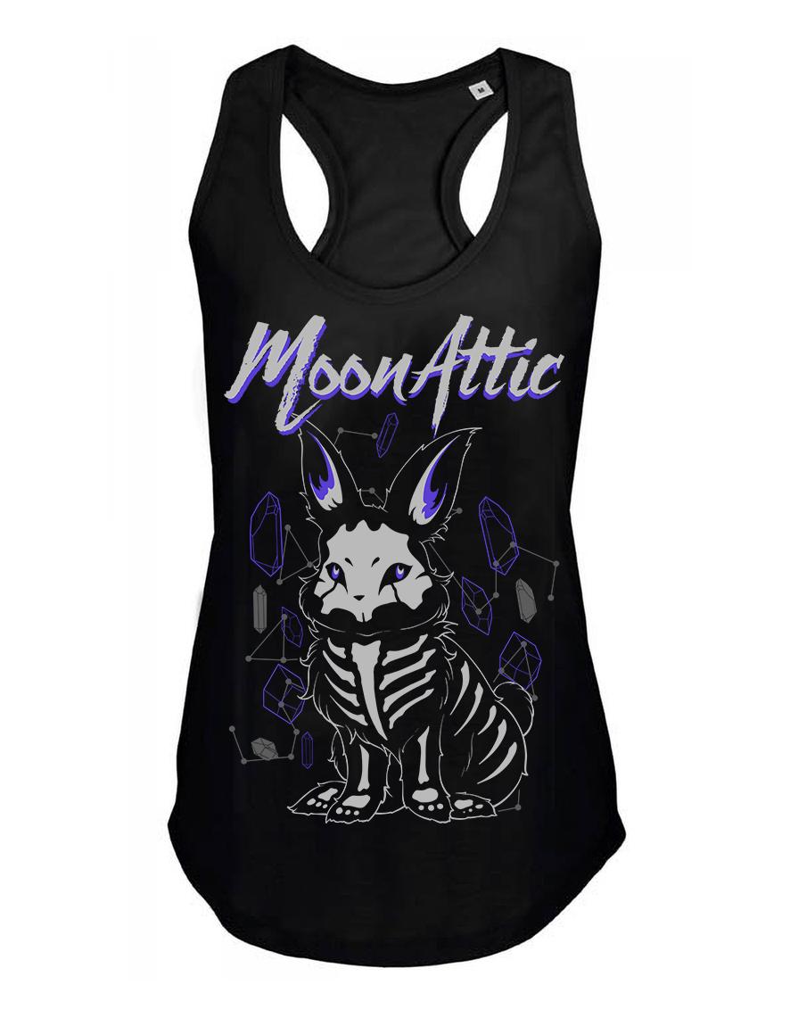 Debardeur femme Moon Attic Skelly Rabbit Attic