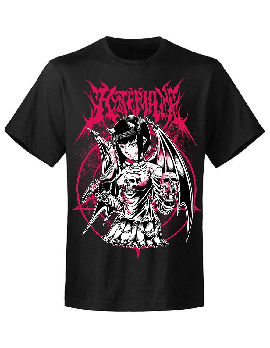T-shirt unisexe Hysteria Ink Manga devil
