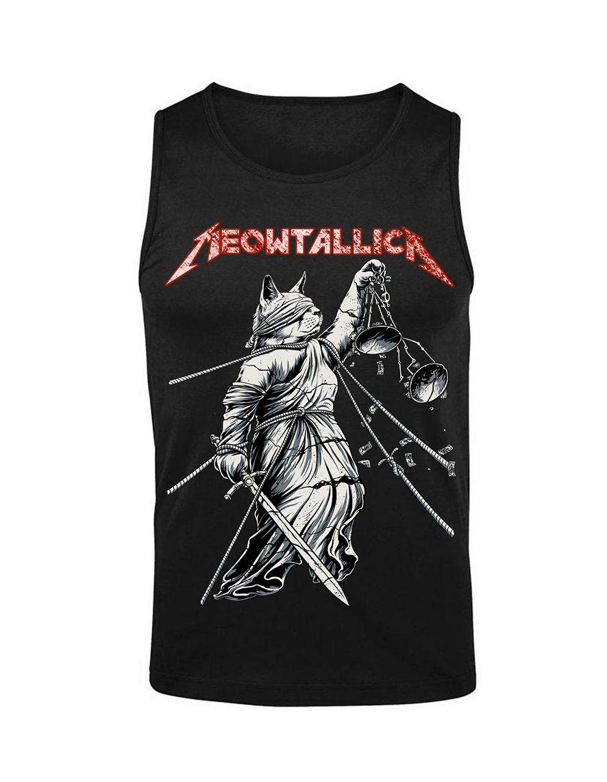 Debardeur homme Hysteria Ink Justice For Cat