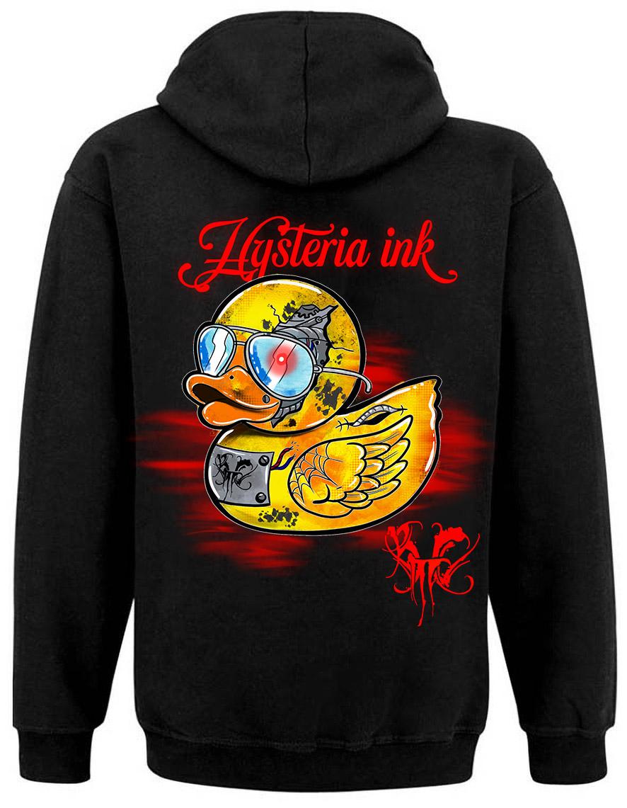 Sweat zip unisexe Hysteria Ink Terminaduck Ink