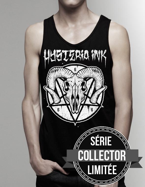 Debardeur homme Hysteria Ink Goat 2 Ink