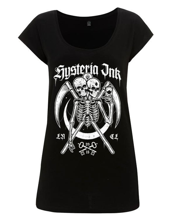 Tunique femme Hysteria Ink Emblema Skeleton Ink