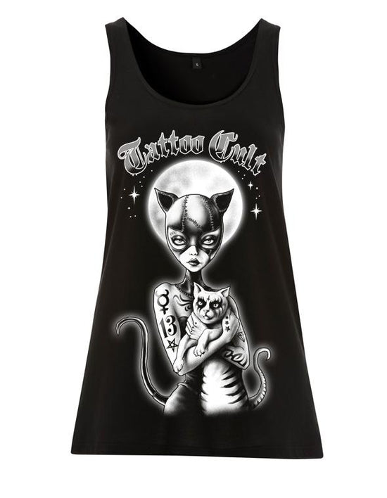 Debardeur Femme Tattoo Cult Miss Cat Cult