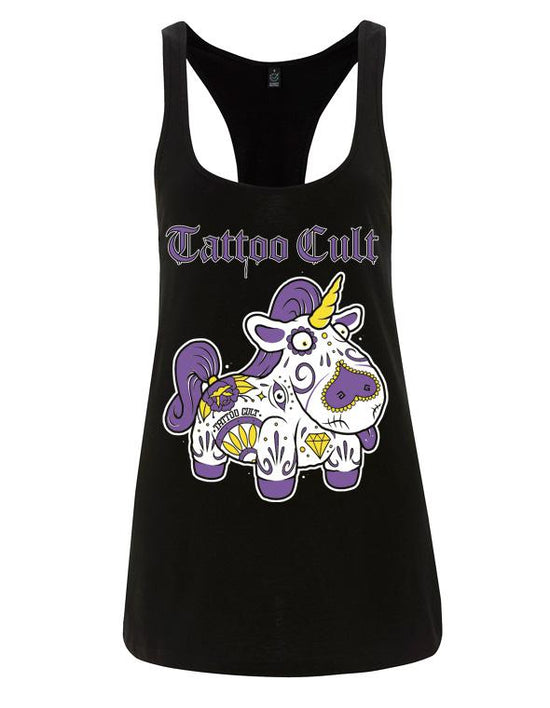 Debardeur long Tattoo Cult Unicorn Cult Violet