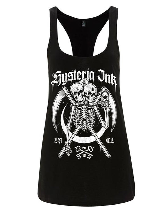 Debardeur Long femme Hysteria Ink Emblema Skeleton Ink