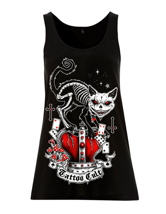 Debardeur femme Tattoo Cult Killer Cat Cult