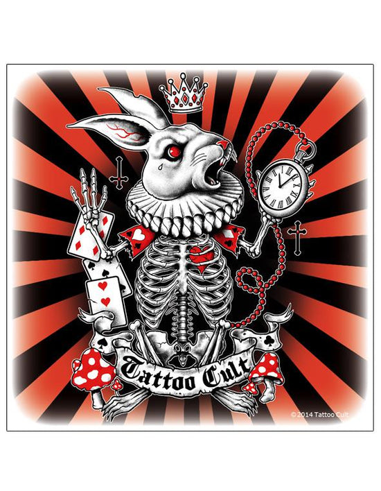 Sticker Tattoo Cult the Rabbit Cult