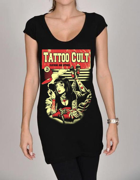 Kult-Tattoo-Kleid Cult Fiction