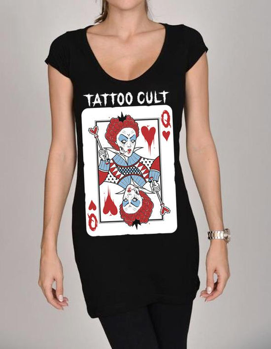 Cult Queen Zombie Cult Tattoo Kleid