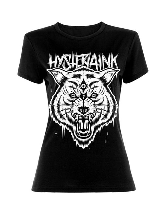 T-shirt femme Hysteria Ink Three-eyed Wolf Ink