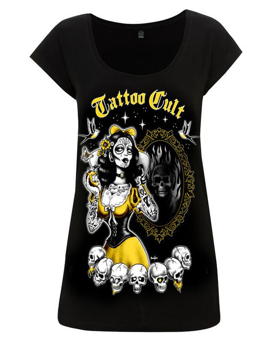 T-shirt femme Tattoo Cult Vest top Snow White Cult