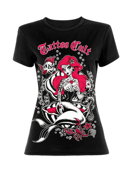 T-shirt Femme Tattoo Cult Mermaid Cult