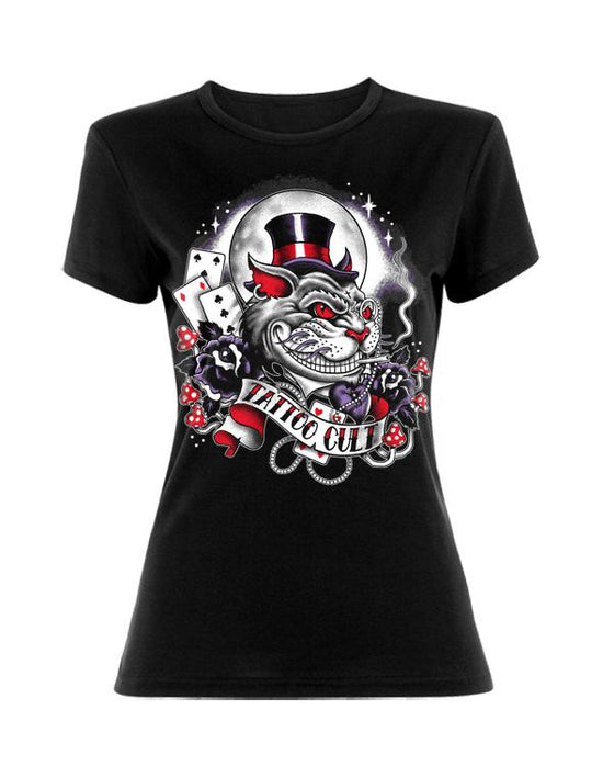 T-shirt Femme Tattoo Cult The Cheshire Cult