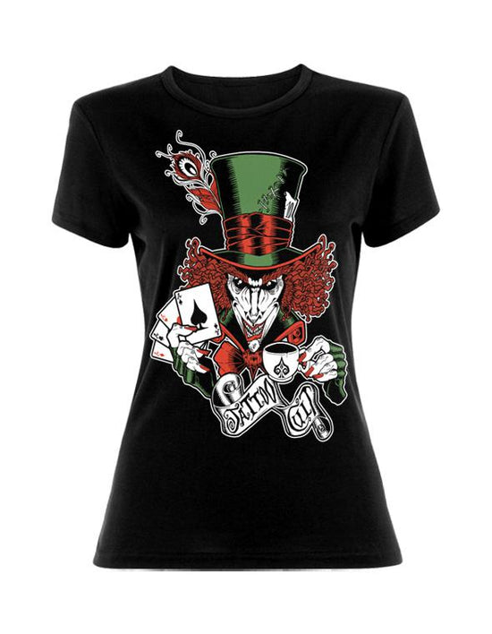 T-shirt femme Tattoo Cult Mad Hatter Cult