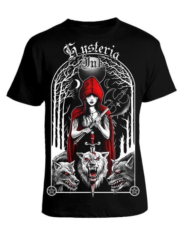 T-shirt unisex Hysteria Ink Red Ridind Ink