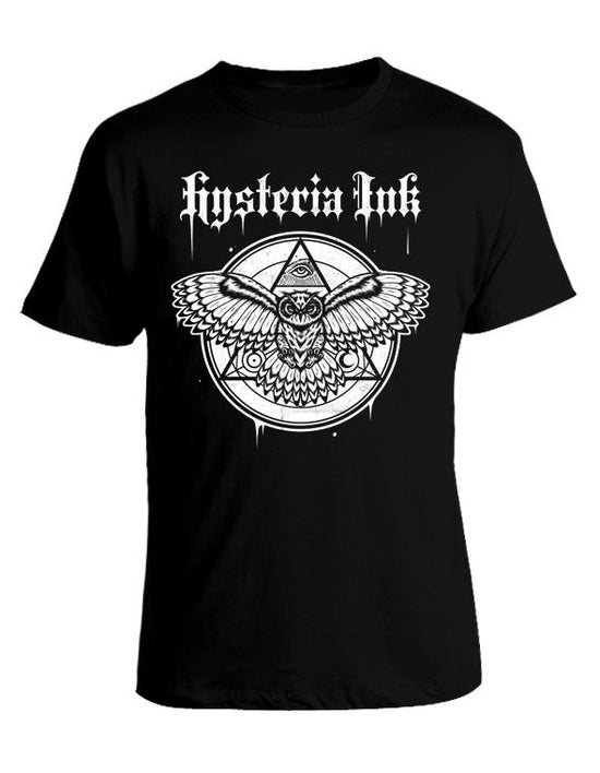 T-shirt unisex Hysteria Ink Owl ink