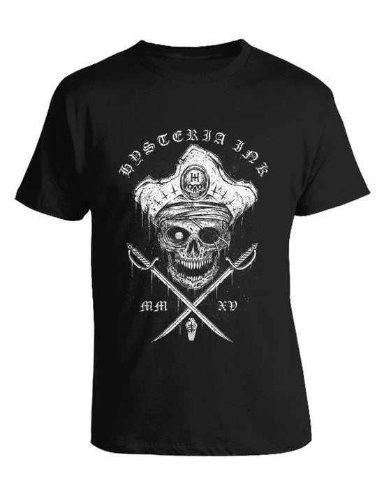 T-shirt unisexe Hysteria Ink Pirate Ink