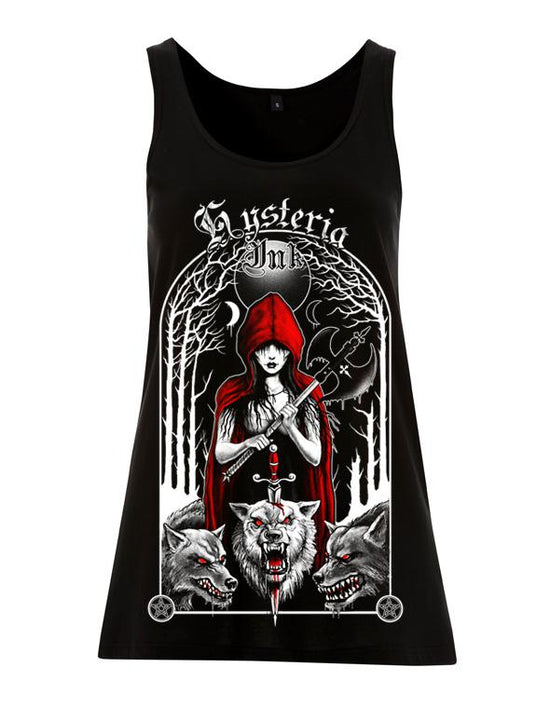 Debardeur Hysteria Ink Red Ridind Ink