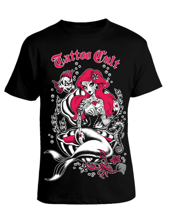 T-shirt unisexe Tattoo Cult Mermaid Cult