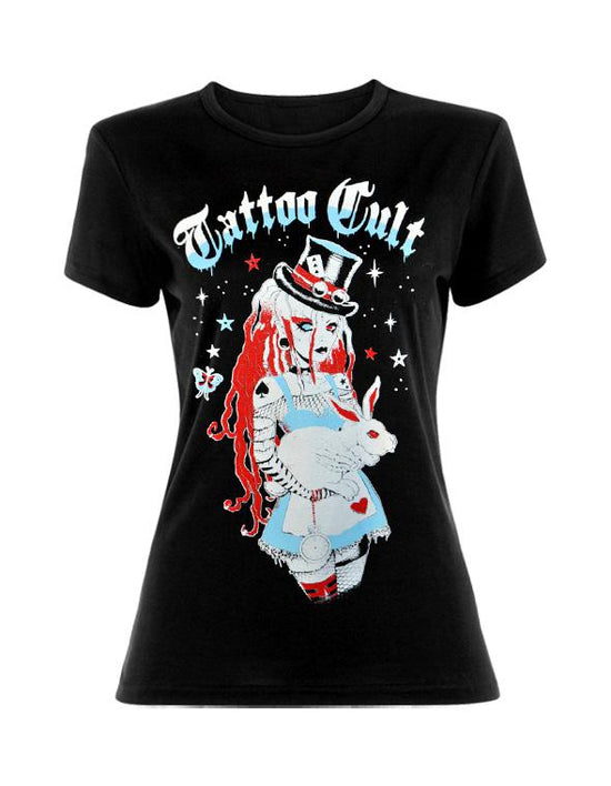 T-shirt femme Tattoo Cult Alice Cyber Cult